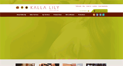 Desktop Screenshot of kallalily.com